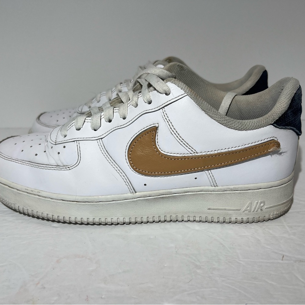 Nike Air Force 1 low removable swoosh size 10.5.